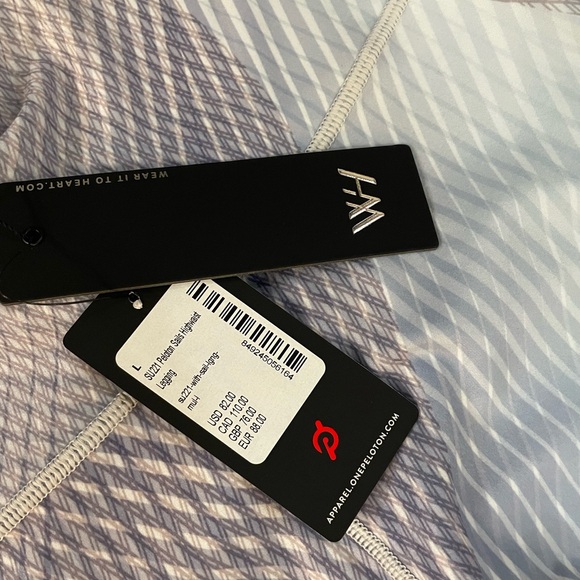 Peloton x WITH Sails High Waist Leggings - Picture 4 of 9